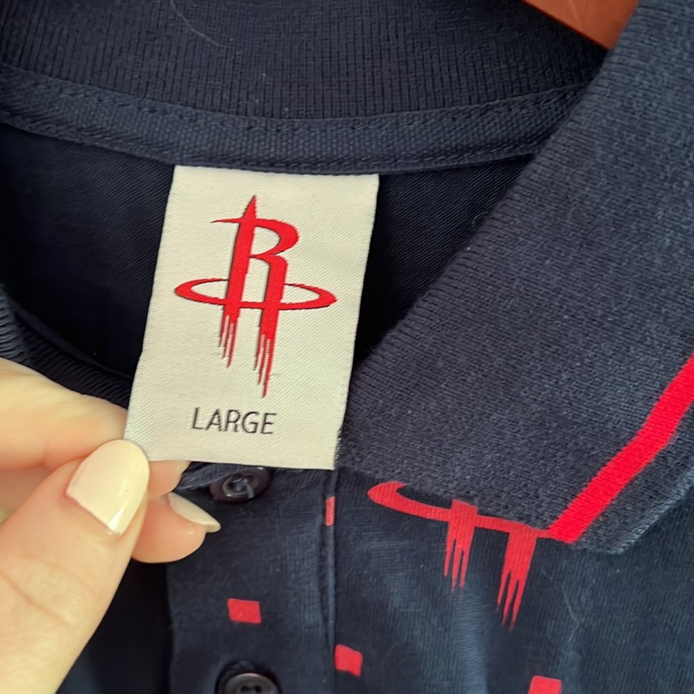Houston Rockets Polo - Men’s L - Picture 3 of 4